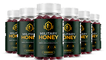 6 Bottles Military Honey